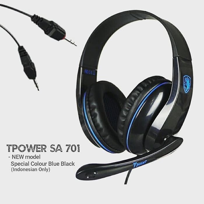 Headset Gaming Sades T-Power SA-701