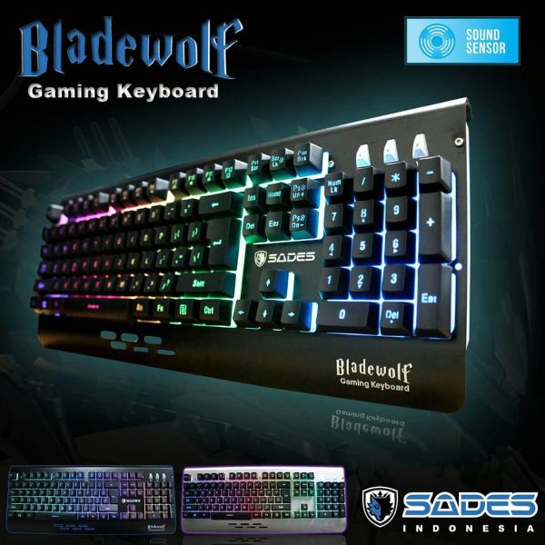 Keyboard Gaming Sades Bladewolf
