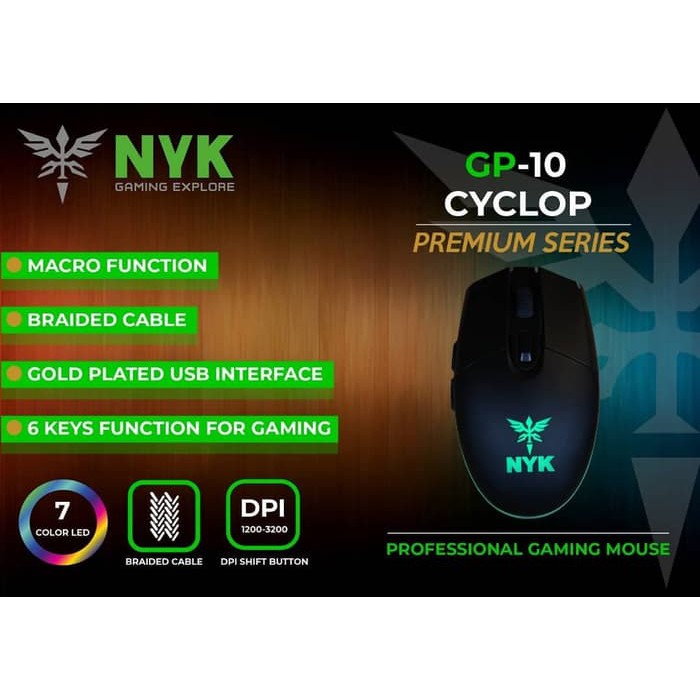 Mouse Gaming NYK GP-10 Cyclop