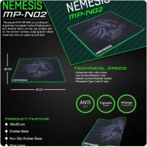 Mousepad Gaming NYK MP-NO2 (45X40CM)