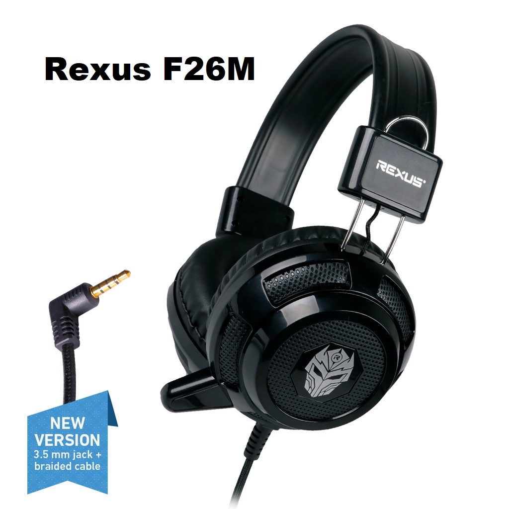 Headset Gaming Rexus F26M